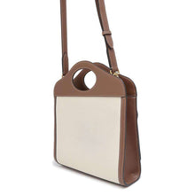 Load image into Gallery viewer, BURBERRY Mini Pocket 2WAY Shoulder Bag Beige/Brown 8039361 Canvas Leather
