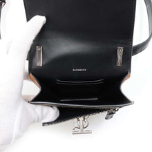 Load image into Gallery viewer, BURBERRY TBMonogram Robin Shoulder Bag Brown 8032898 PVC Coated Canvas Leather
