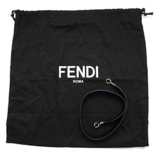 Load image into Gallery viewer, FENDI First Shoulder Bag Black 8BP127 Leather Size Medium
