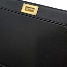 将图像加载到图库查看器中，FENDI Peekaboo Icy You Black8BN322 Leather
