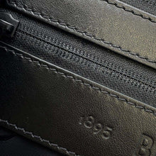 Load image into Gallery viewer, Berluti Complease Calligraphy Crossbody Bag Black Nylon Leather
