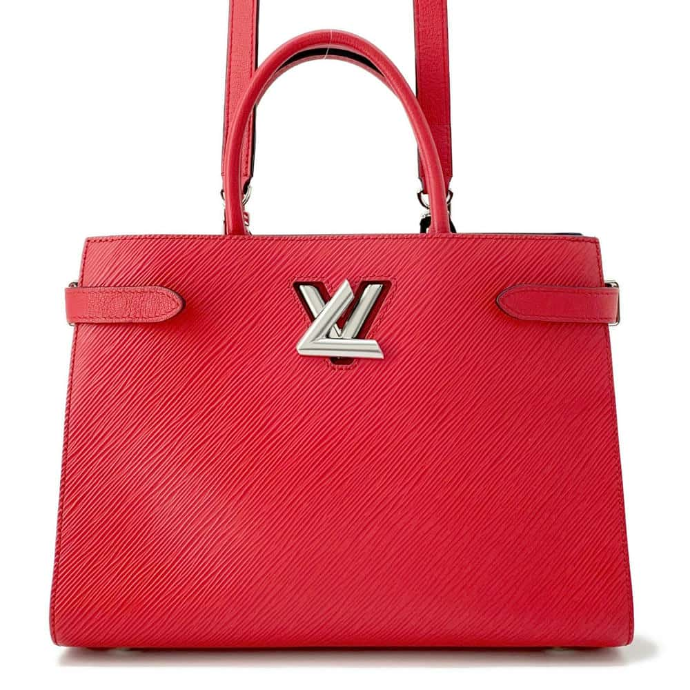 LOUIS VUITTON Twist tote Coquelicot M54811 Epi Leather