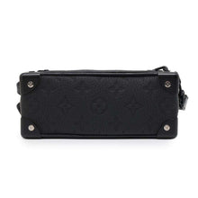 将图像加载到图库查看器中，LOUIS VUITTON Mini Soft Trunk Noir M55702 Monogram  Taurillon Leather
