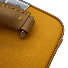 Load image into Gallery viewer, LOUIS VUITTON Vertical Box Trunk SaffronYellow M59666 CowhideLeather
