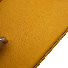 Load image into Gallery viewer, LOUIS VUITTON Vertical Box Trunk SaffronYellow M59666 CowhideLeather
