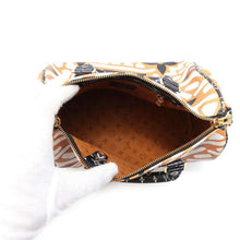 将图像加载到图库查看器中，LOUIS VUITTON Speedy Bandouliere Brown/White/BlackM56588 Monogram Giant LV Crafty Size 25
