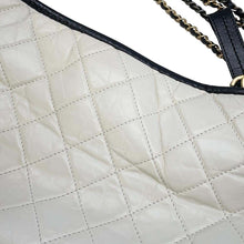 Load image into Gallery viewer, CHANEL Gabriel ChainShoulder Hobo White/BlackA93825 Leather Size Large
