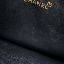 Load image into Gallery viewer, CHANEL Matelasse CC Logo Chain Tote Black Caviar Leather
