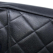 Load image into Gallery viewer, CHANEL Matelasse CC Logo Chain Tote Black Caviar Leather
