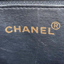 Load image into Gallery viewer, CHANEL Matelasse CC Logo Chain Tote Black Caviar Leather
