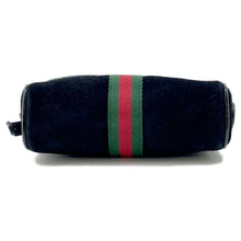 Load image into Gallery viewer, GUCCI GG Marmont Shoulder Bag Black517350 Suede Patent Leather
