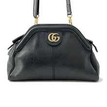 Load image into Gallery viewer, GUCCI Liber Small Shoulder Bag Black 524620 Leather
