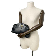 Load image into Gallery viewer, GUCCI Liber Small Shoulder Bag Black524620 Leather
