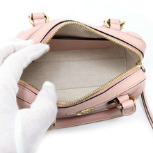 将图像加载到图库查看器中，GUCCI GGMatelasse 2WAY Mini Travel Bag Pink 702251 Leather
