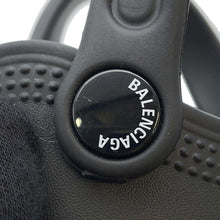 Load image into Gallery viewer, BALENCIAGA Shoulder Bag Crocs collaboration Black Rubber
