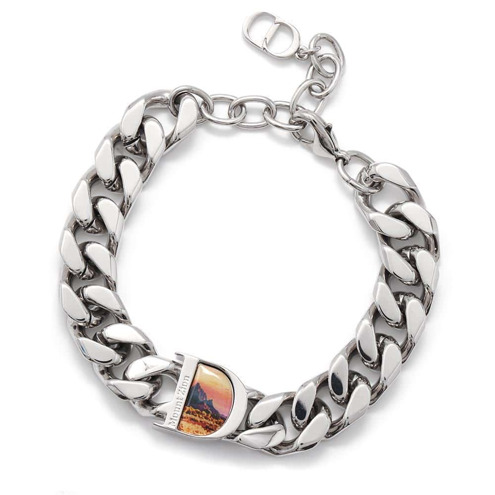 Dior CDIcon ChainBracelet Silver Metal