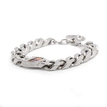 将图像加载到图库查看器中，Dior CDIcon ChainBracelet Silver Metal
