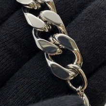 将图像加载到图库查看器中，Dior CDIcon ChainBracelet Silver Metal
