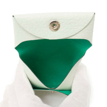 将图像加载到图库查看器中，HERMES Bastia Verso Vert Fizz/Menthe Chevre Myzore Goatskin
