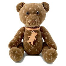 将图像加载到图库查看器中，LOUIS VUITTON Doudou Teddy Bear 2021 Limited Edition BrownGI0739 Velour
