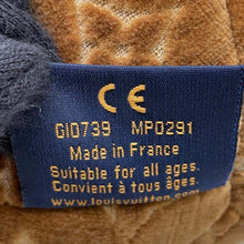 Load image into Gallery viewer, LOUIS VUITTON Doudou Teddy Bear 2021 Limited Edition BrownGI0739 Velour
