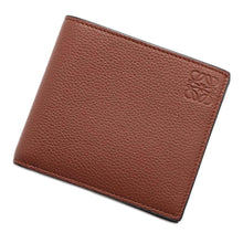 将图像加载到图库查看器中，LOEWE Anagram Bifold Wallet Brown0010899102 Calf Leather
