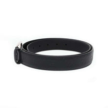 Load image into Gallery viewer, GUCCI Guccissima Belt Size 95 Black474313 Leather
