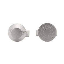 将图像加载到图库查看器中，HERMES Serie button cufflinks Silver Metal
