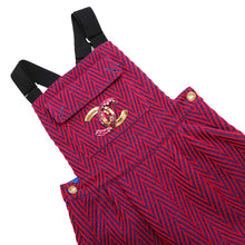 将图像加载到图库查看器中，CHANEL Square neckline CC Logo jumpsuit Size 36 Blue/Red P71686 Wool 67% Viscose 21% Polyester 12%
