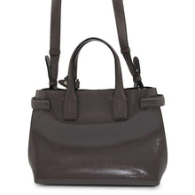 将图像加载到图库查看器中，BURBERRY Banner 2WAYHandbag Sepia Grey 8006617 Leather
