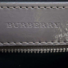 将图像加载到图库查看器中，BURBERRY Banner 2WAYHandbag Sepia Grey 8006617 Leather
