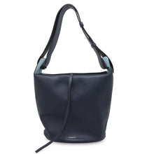 Load image into Gallery viewer, BURBERRY Bucket Shoulder Bag Navy 4072930 Leather
