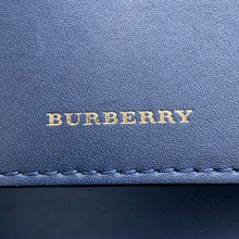 Load image into Gallery viewer, BURBERRY Bucket Shoulder Bag Navy 4072930 Leather
