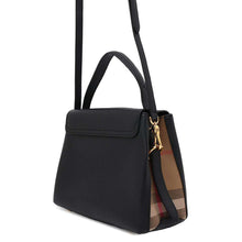 将图像加载到图库查看器中，BURBERRY Camberley 2WAYHandbag Black/Beige Canvas Leather
