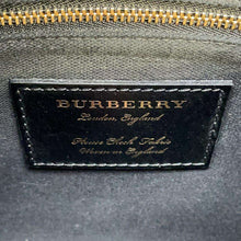 将图像加载到图库查看器中，BURBERRY Camberley 2WAYHandbag Black/Beige Canvas Leather
