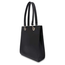 Load image into Gallery viewer, CARTIER PANTHERE Chain Tote Bag Black Leather
