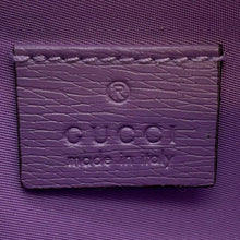 Load image into Gallery viewer, GUCCI Flora print pencil case Purple/Ivory662130 PVC
