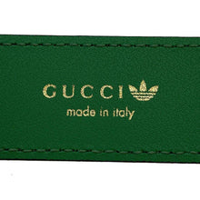 Load image into Gallery viewer, GUCCI GUCCI xadidas Belt Green702277 Leather Size 105/42
