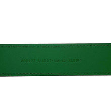 Load image into Gallery viewer, GUCCI GUCCI xadidas Belt Green702277 Leather Size 105/42
