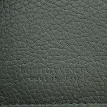 将图像加载到图库查看器中，Bottega Veneta Card Case Gray/Green Leather
