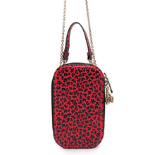 Load image into Gallery viewer, Dior Leopard Phone Holder Pink Leather
