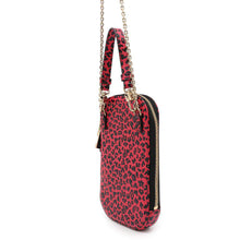 Load image into Gallery viewer, Dior Leopard Phone Holder Pink Leather
