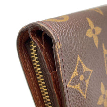 将图像加载到图库查看器中，LOUIS VUITTON Compact zip Brown M61667 Monogram
