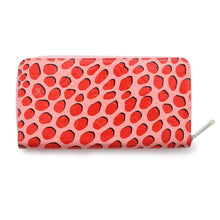 Load image into Gallery viewer, LOUIS VUITTON Zippy Wallet Sugar Pink Poppy M41912 MonogramVernis Jungle Dot
