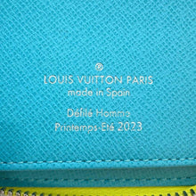 将图像加载到图库查看器中，LOUIS VUITTON Zippy wallet Vertical Yellow/Blue M82005 Monogram Playground
