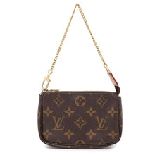 将图像加载到图库查看器中，LOUIS VUITTON Mini Pochette Accessoires Brown M58009 Monogram
