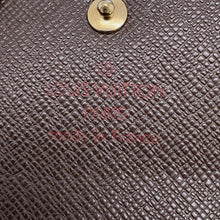 Load image into Gallery viewer, LOUIS VUITTON Porte Monnaie・Plat Brown N61930 Damier Ebene Canvas
