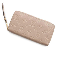 将图像加载到图库查看器中，LOUIS VUITTON Zippy Wallet Tourterelle M69034 Monogram Empreinte Leather
