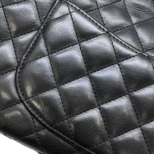 Load image into Gallery viewer, CHANEL Matelasse Single Flap ChainShoulder Bag BlackA94495 Lambskin
