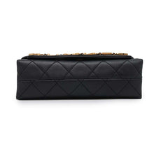 Load image into Gallery viewer, CHANEL Logo ChainShoulder Bag Black AS4190 Lambskin
